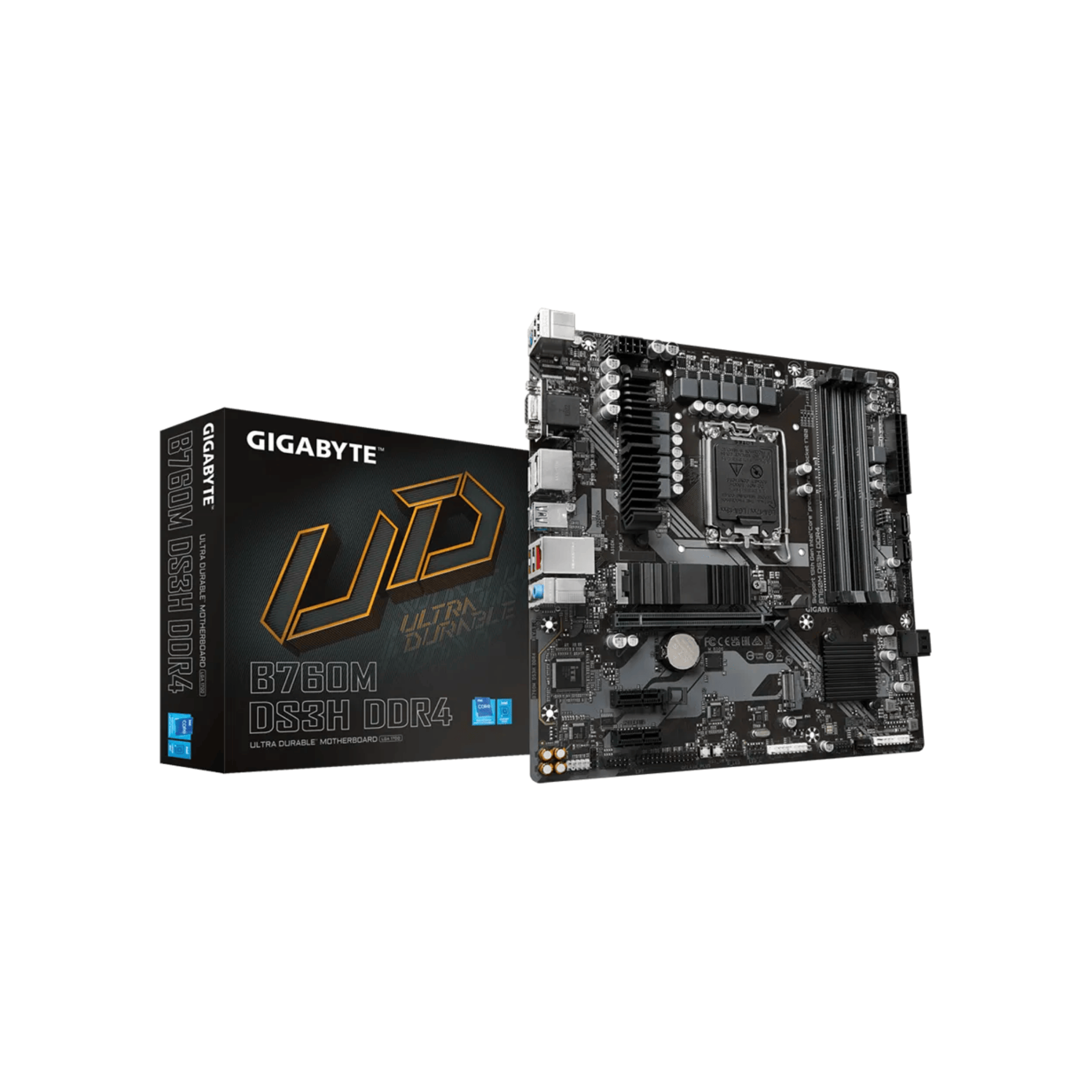Gigabyte B760M DS3H DDR4 LGA1700 mATX Motherboard Gigabyte B760M DS3H DDR4 LGA1700 mATX Motherboard